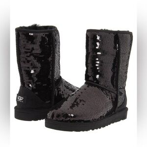 Ugg Classic Short Sequin Boots